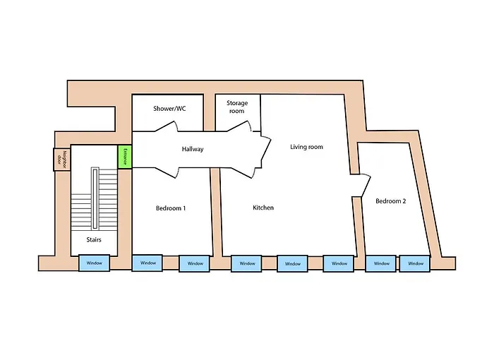 Old Town Of Evil Dog Apartment