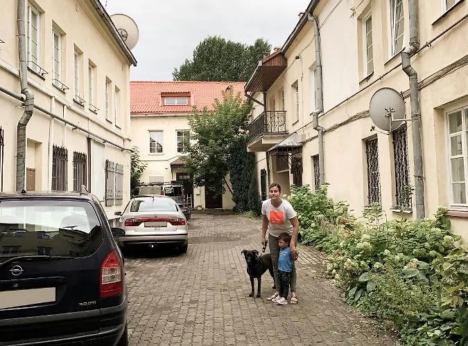 Old Town Of Evil Dog Vilnius