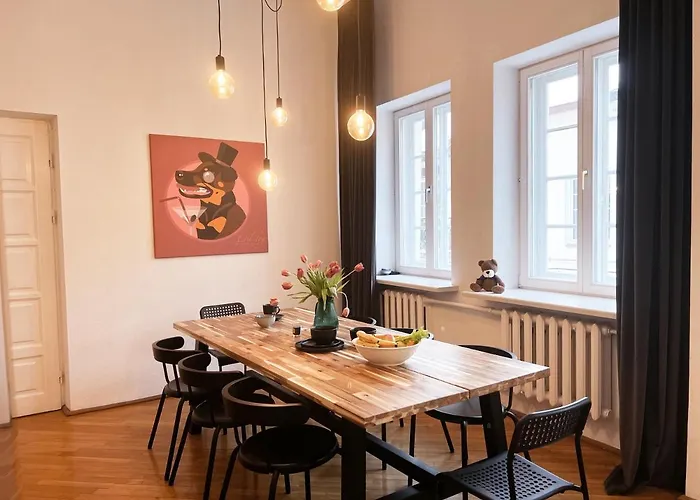 Old Town Of Evil Dog Vilnius